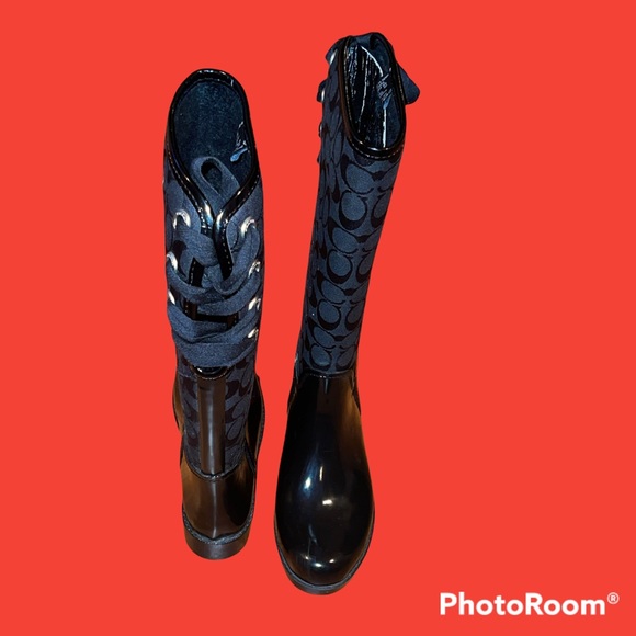 Coach Tristee RainBoots Size 6 - Picture 8 of 9